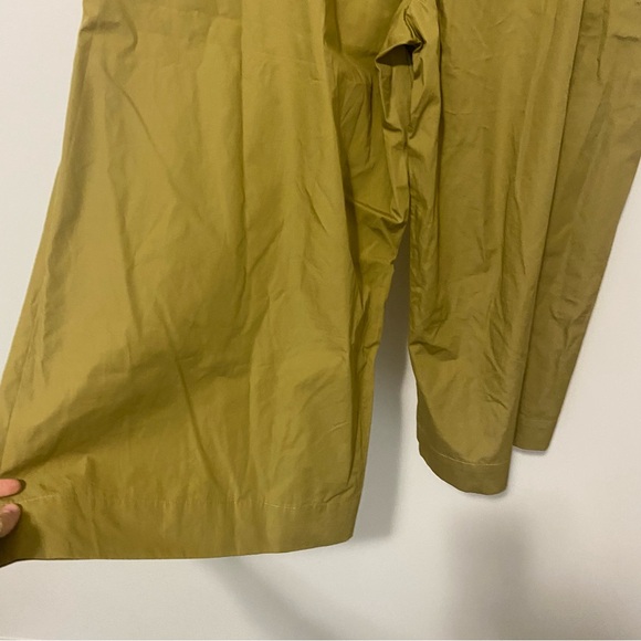 Madewell Poplin Smocked Huston Pull-On Crop Pants XXL - Picture 9 of 11